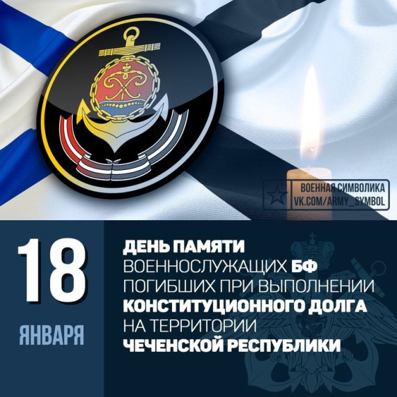 Черный день - 18 января… Учащиеся нашей школы вспоминают подвиг морпехов, штурмовавших Грозный..