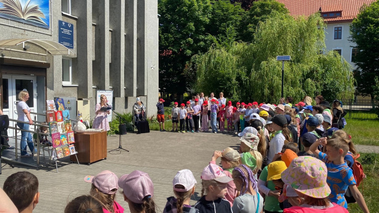Пушкинский день в летнем оздоровительном лагере.
